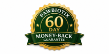 PawBiotix 60-day money-back guarantee